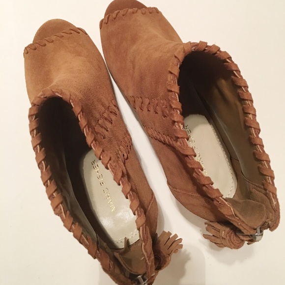 COPY - 💞HP 11/15/EUC/MarcFisher SuedePeepToe Boot/Genesa - Picture 5 of 8